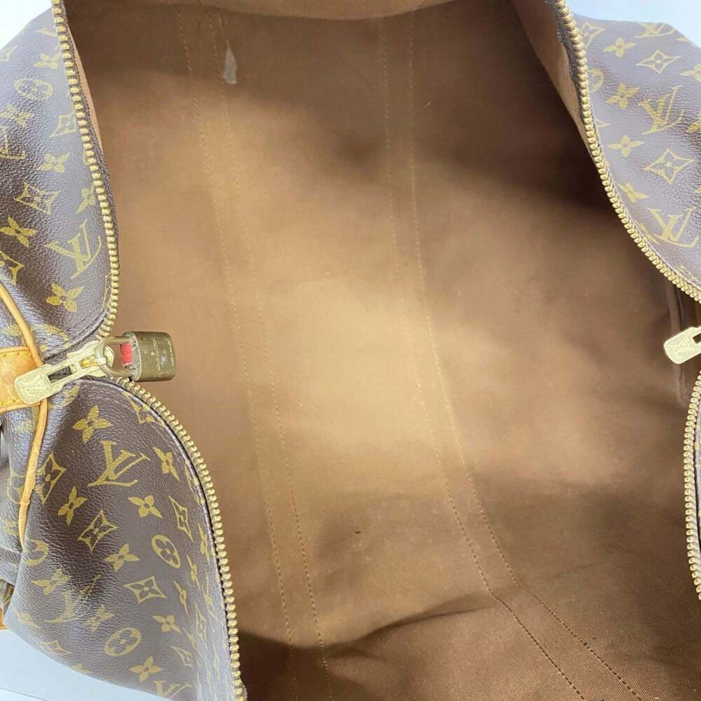 LOUIS VUITTON Brown Monogram Boston Bag - Picture 4 of 15